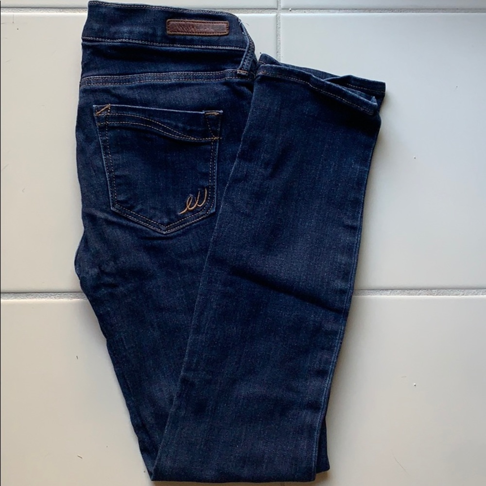 Express Mid-rise Skinny Jeans - Picture 1 of 5